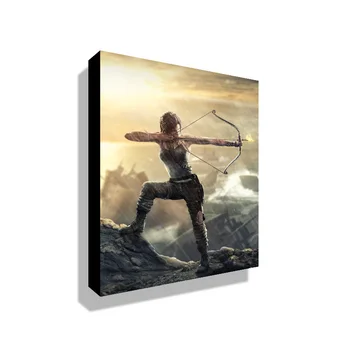 Tomb Raider sodobnih film tiskanje plakatov platno slikarstvo za dom dekoracija dodatna oprema soba art stenske nalepke sliko