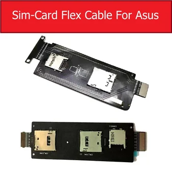 Držalo za Kartico SIM Reža za Flex Kabel Za Asus Zenfone Zoom ZX551ML ZX550ML KARTICE SD Memory Card Reža za Bralnik medijskih kartic Vtičnico Odbor Zamenjava