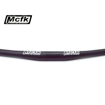 MCFK 3K ogljikovih vlaken MTB kolo krmilo za gorsko kolo, ravno krmilo 31.8 mm backsweep:9 stopinj,kolesarski deli, mat ali sijajni