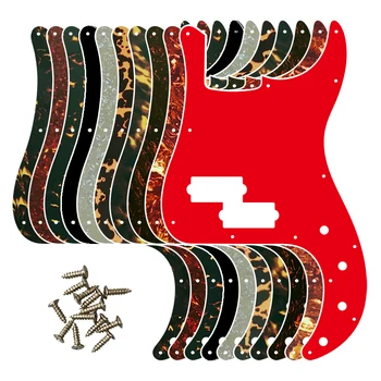 Xin Yue Po Meri Kitara Pickgaurd - Za Deluxe P Bass Kitaro Pickguard Nič Ploščo, Več Barv Plamen Vzorec