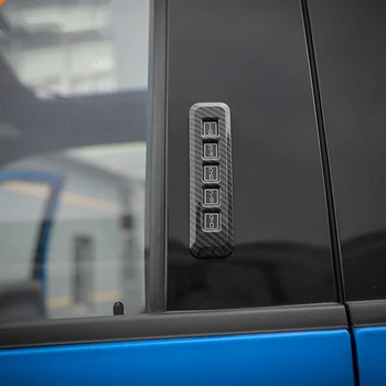 Vrata Geslo za Kode za Zaklepanje Stikalo Gumb Okvir Pokrova Trim Nalepke za Ford Maverick 2022+ Dodatki , ABS Ogljikovih Vlaken