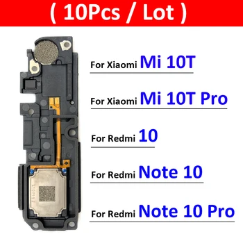 10Pcs/Veliko, Zvočniki Zumer Zvonec Zamenjava Pribor Za Xiaomi Redmi 10 / Redmi Opomba 10 Pro / Mi 10T Pro Nadomestni Deli