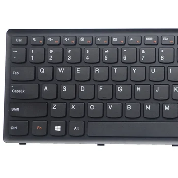 GZEELE Novi Lenovo IdeaPad Flex 15 Flex15 NAS Črnega okvirja laptop Tipkovnici angleški backlit