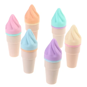 6Pcs/paket Označevalniki Kawaii Sladoled Candy Barve za Osvetljevanje Pisarni Šolske Potrebščine