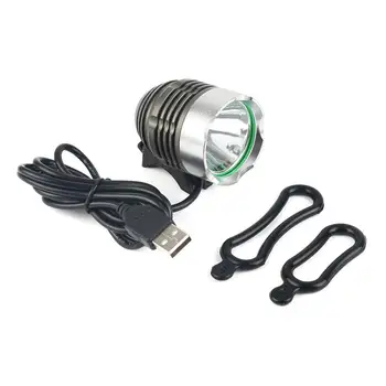 Kolo LED Sprednje Luči USB Napaja Polnilna Svetilka Z Silikonski Trakovi Kolesarske Luči, Kolesarske Opreme,