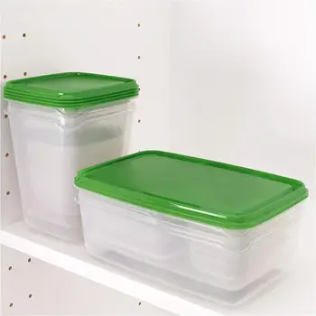 High-end Debele Plastične Hrane škatla za Shranjevanje prenosne Posode Ohranjevalnik Posodo