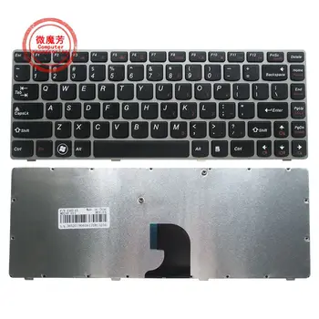 NAS siva Nov angleški Zamenjajte laptop tipkovnici Lenovo Z360 Z360A Z360G Z360P G360 G360A