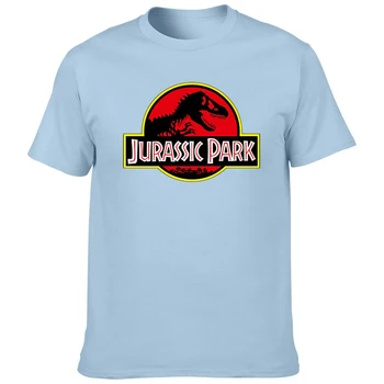 Jurassic Park, Majica s kratkimi rokavi Moški Ženske Modni Bombaža T-srajce Otroci Hip Hop Priložnostne Vrhovi Kawaii Dinozaver Tees Mens Oblačila Fantje Vrh