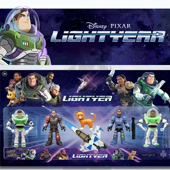 2022 Disney Pixar Film Buzz Lightyear Zurg Sox Mačka Morrison Prostor Ranger vesoljska ladja 5-6inch Dejanje Slika Igrača za Otroke, Fantje Fant