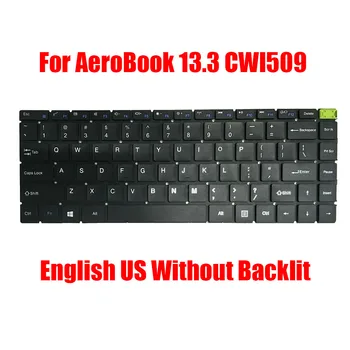 Laptop Zamenjava Tipkovnice Za Chuwi Za AeroBook 13.3 CWI509 angleški NAS Black Brez Osvetljen Nova