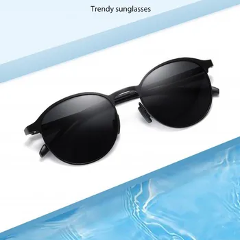 Krog Polarizirana sončna Očala za Moške, Ženske Letnik Žarki blagovne Znamke Oblikovalec Vožnjo sončna Očala UV400 Zaščito Očala 2022 Očala