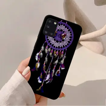 Mandala cvet Dream Catcher Primeru Telefon za Samsung A51 A30s A52 A71 A12 za Huawei Honor 10i za NASPROTNEGA vivo Y11 pokrov