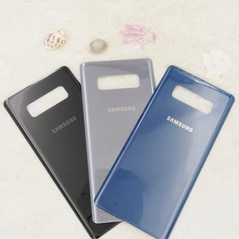 Za Samsung Opomba 8 Nazaj Baterije, Ohišje Pokrov Zadnja Vrata Plošča Primeru Nadomestnih Delov Za Galaxy Note8 N950 N950F & Nalepke+Logotip