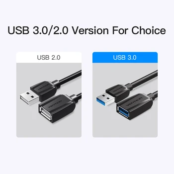 Banja Kabel USB 3.0 USB na USB Kabel Podaljšek, Moški-Ženska 2.0 Podaljšek Kabel za PS4 Xbox Smart TV PC USB Podaljšek
