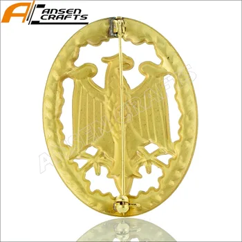 Nemški Pruski Reich Royal Boj Vojsko Zlato Vojne Kaiser Orel Vojaške Pin Značko