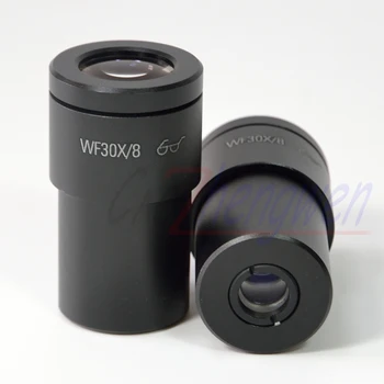 FYSCOPE 2pcc/Veliko WF30X/9 Visoke Oči-točka Okular Široko Polje Prikaži Očesni Optične Leče za Stereo Mikroskop (30 mm)