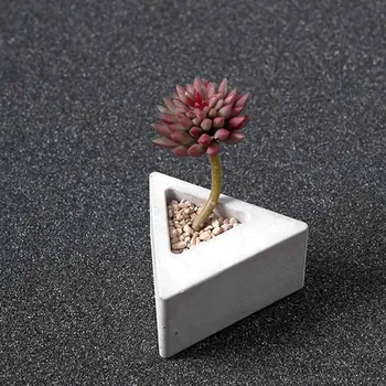 Mala sočne rastline konkretne cvetlični lonček silikonsko plesni DIY cementa planter Silikonske Gume Vaza kalupe, po meri izdelane kalupe