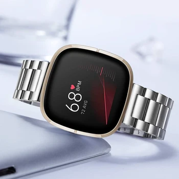 Kovinski Trak Za Fitbit Obratno 3 Smart Band Zamenjava Zapestnica Iz Nerjavečega Jekla Watchband Za Fitbit Občutek Manšeta Dodatki