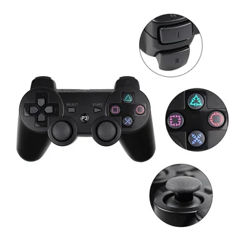 Prosojni Barvi Krmilnik za Igre Za Sony PS2 Brezžični gamepad 2,4 GHz Vibracije Controle Gamepad Playstation 2