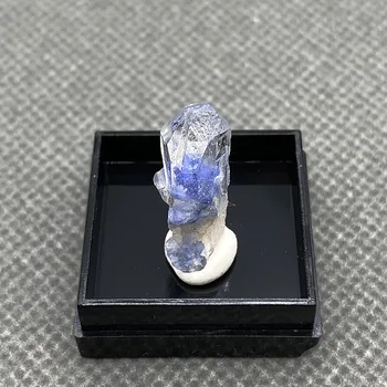 Naravni Brazilski dumortierite Kristal Zdravljenja Crystal (se lahko uporablja kot obesek)se lahko uporablja kot obesek) polje velikost:2,7 mm