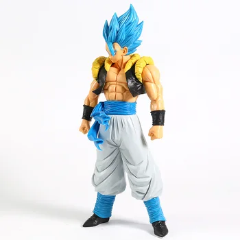 Dragon Ball Grandista Super Saiyan Bog SS Modra Gogeta Zbirka Slika PVC Model Figurals