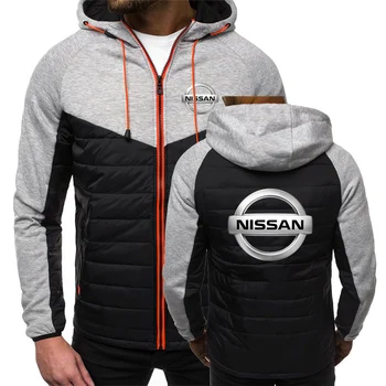 2022 Jeseni, pozimi Hoody NISSAN Logotip Tiskanja Mens Hoodies Hooded zgornji del Trenirke za Šport Zip Suknjič Coats