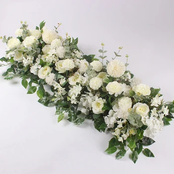 50/100cm umetne rože po meri poroko cvet steno ureditev zaloge svile peony vrstici, dekor za T postaja likalnik arch ozadje