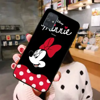 Disney Mickey Miške Minnie Primeru Telefon Za Samsung Galaxy A52 A21S A02S A12 A31 A81 A10 A30 A32 A50 A80 A71 A51 5G