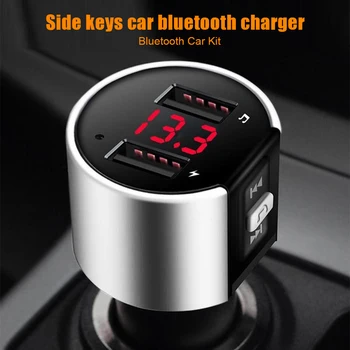 Bluetooth, združljivega UKV-Oddajnik Zvoka Aux Modulator Dvojno USB Hiter Avto Polnilnik, Prostoročno Klicanje Komplet Avto Radio MP3 Predvajalnik