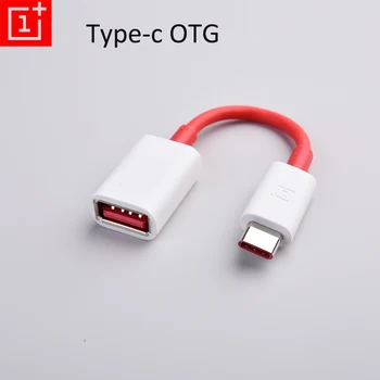 Oneplus Original USB A Tip C Moški OTG Adapter Priključek Kabel En Plus Ace Pro Nord CE 2 5G 9R 9 8 7 T Pro Tipo C Pretvornik
