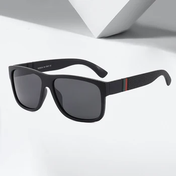 2021 Moda Kvadratnih Polarizirana Sončna Očala Moški Letnik Vožnje Očala Znanih Blagovnih Znamk Oblikovalec Sončna Očala Elegantna Očala Za Ženske
