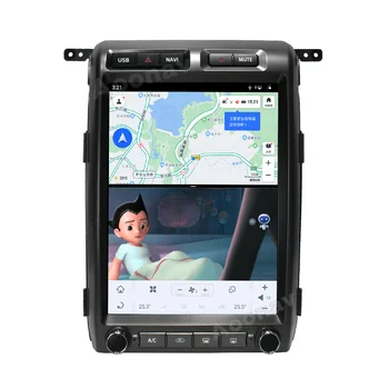 8+128G Android 11 Snapdragon Avto Vodja Enote Za Ford Raptor F150 2009-Tesla GPS Navigacijski Zaslon Multimedijski Predvajalnik Radio